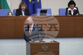 Парламент - заседание - вот на недоверие към кабинета „Желязков”