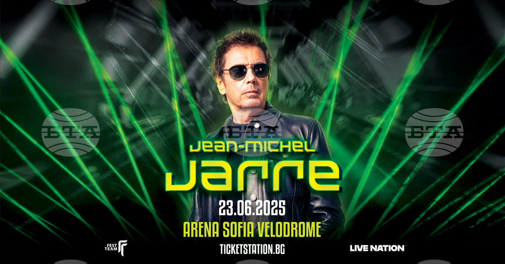 Jean-Michel Jarre to Take Sofia on Audiovisual Journey on June 23