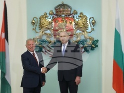 Румен Радев - крал Абдула Втори - среща