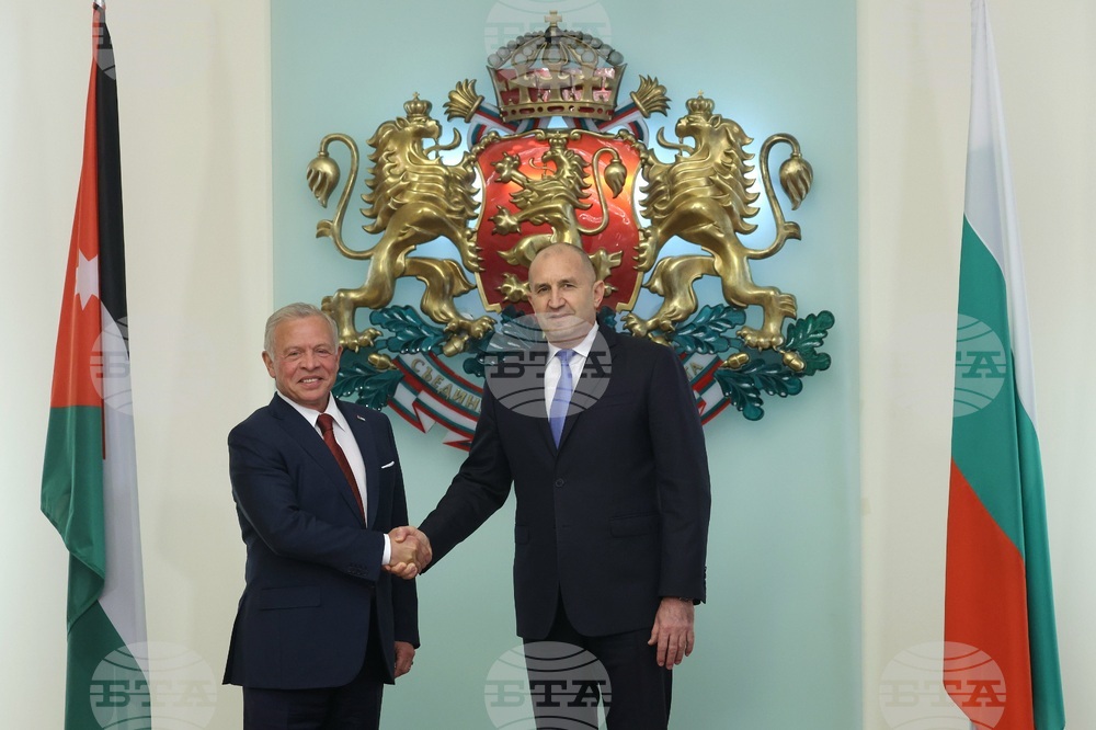 Румен Радев - крал Абдула Втори - среща