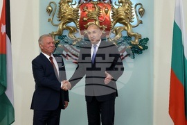 Румен Радев - крал Абдула Втори - среща