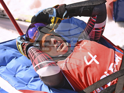 Alpine Ski Brignone Crash