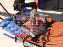 Alpine Ski Brignone Crash