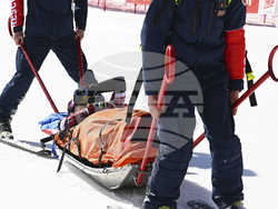Alpine Ski Brignone Crash