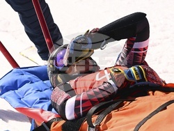 Alpine Ski Brignone Crash