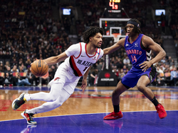 Trail Blazers Raptors Basketball