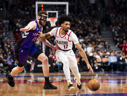 Trail Blazers Raptors Basketball