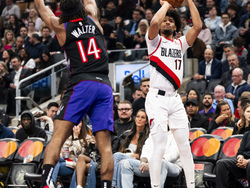 Trail Blazers Raptors Basketball