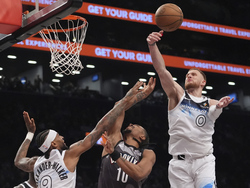 Timberwolves Nets Basketball