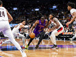 Trail Blazers Raptors Basketball