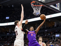 Trail Blazers Raptors Basketball