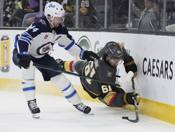 Jets Golden Knights Hockey