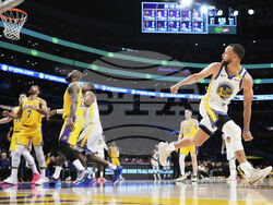 Warriors Lakers Basketball