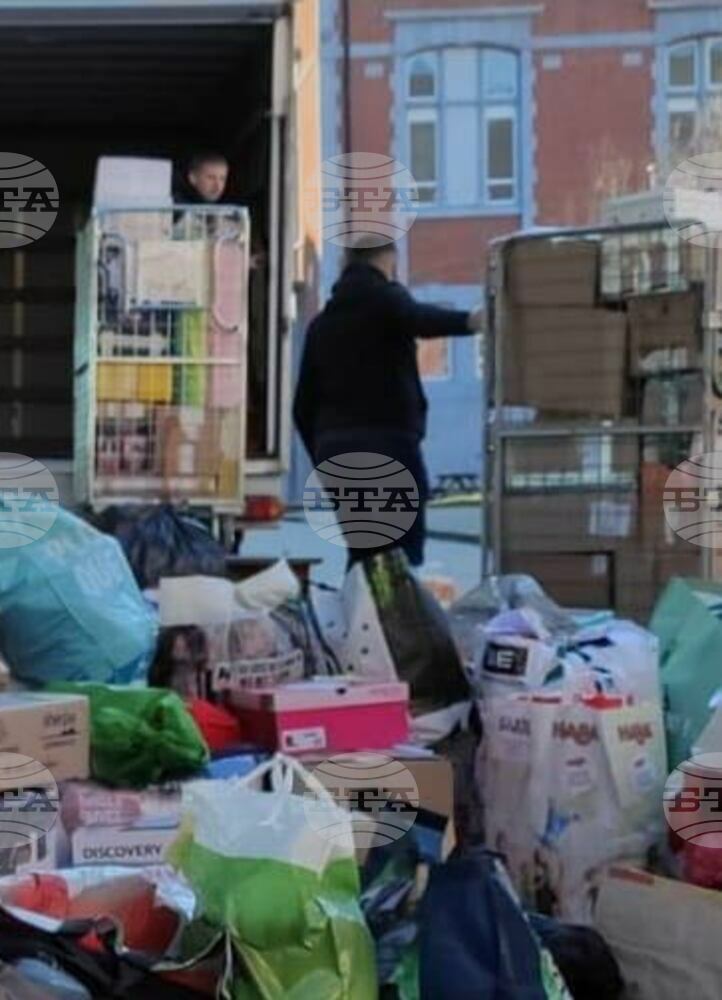 Български ученици от Лаакен събраха помощи за деца от Украйна