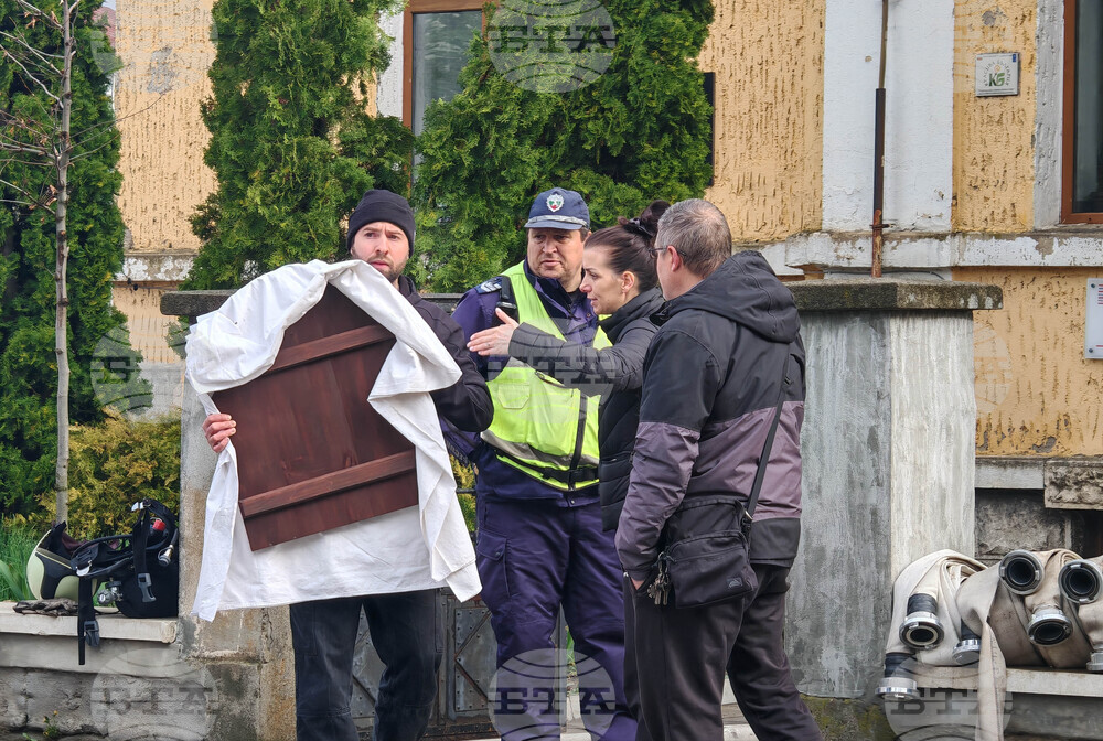 Трявна - гимназия - пожар