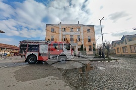 Трявна - гимназия - пожар