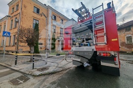 Трявна - гимназия - пожар