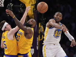 APTOPIX Warriors Lakers Basketball