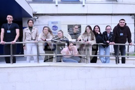 БТА - Кирил Вълчев - възпитаници на Априловската гимназия в Габрово - стаж в агенцията