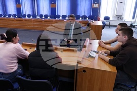 БТА - Кирил Вълчев - възпитаници на Априловската гимназия в Габрово - стаж в агенцията