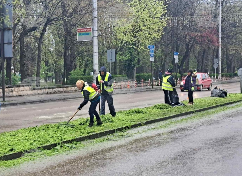 Дейности по косене на тревни площи започнаха в община Шумен