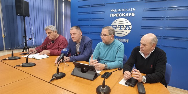 Пресконференция на общински съветници от „Кауза Шумен”