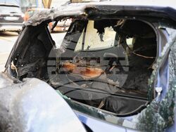 Бургас - изгорели автомобили