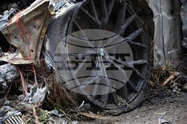 Бургас - изгорели автомобили