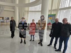 По време на посещението в Болград. Снимки: БТА, Одеса