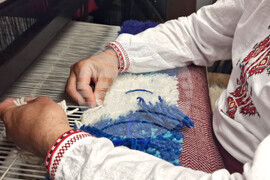 Село Скандалото - тъкани икони