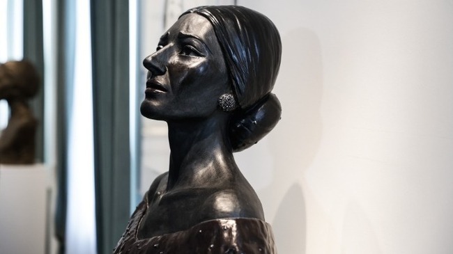 АНА-МПА: Статуя на Мария Калас беше поставена в главната сграда на ЮНЕСКО в Париж