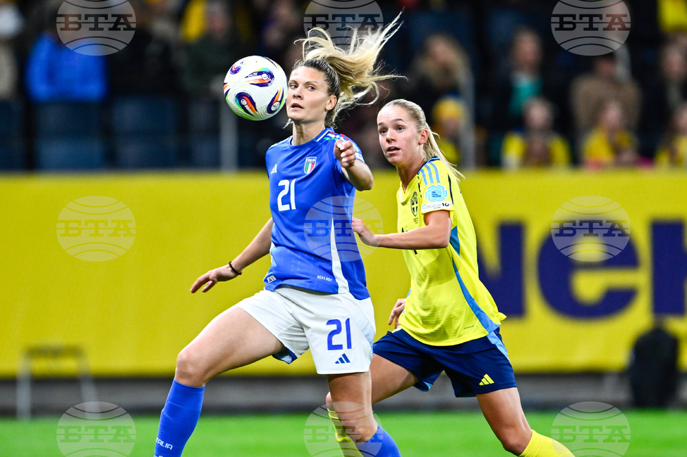 Sweden Italy Women's Nations League Soccer