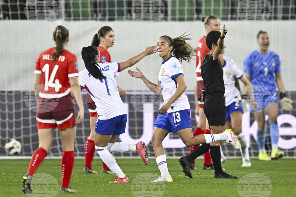Switzerland France Women Soccer