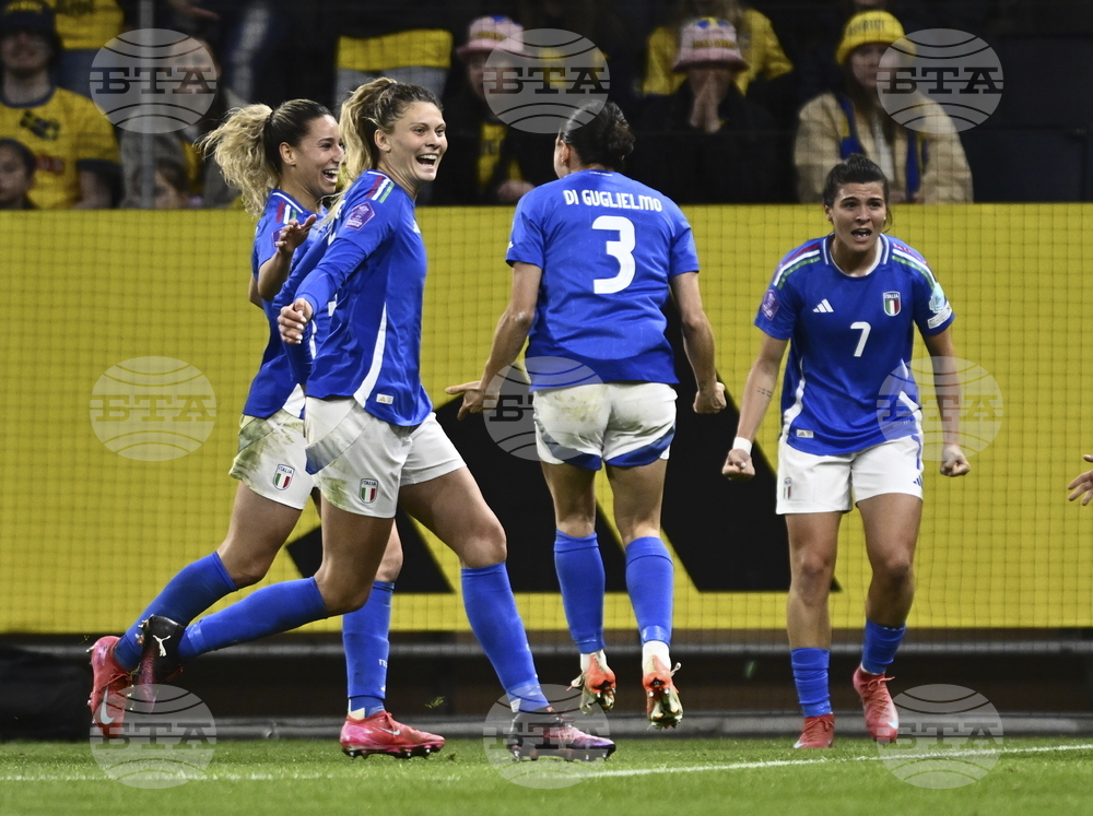 Sweden Italy Women's Nations League Soccer