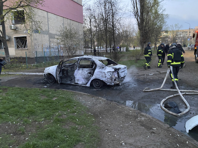 Ново нападение с дронове предизвика пожари в украинския град Кривой Рог