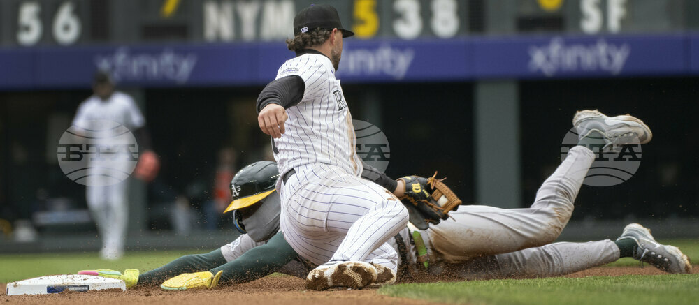 Athletics Rockies Baseball
