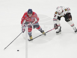 Blackhawks Capitals Hockey