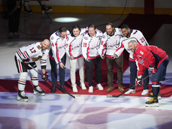 Blackhawks Capitals Hockey
