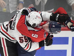 Blackhawks Capitals Hockey