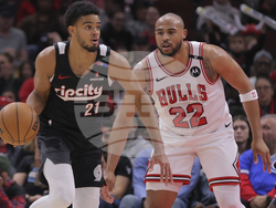 Trail Blazers Bulls Basketball