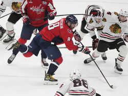 Blackhawks Capitals Hockey