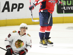 Blackhawks Capitals Hockey