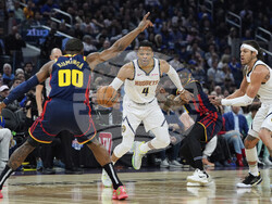 Nuggets Warriors Basketball