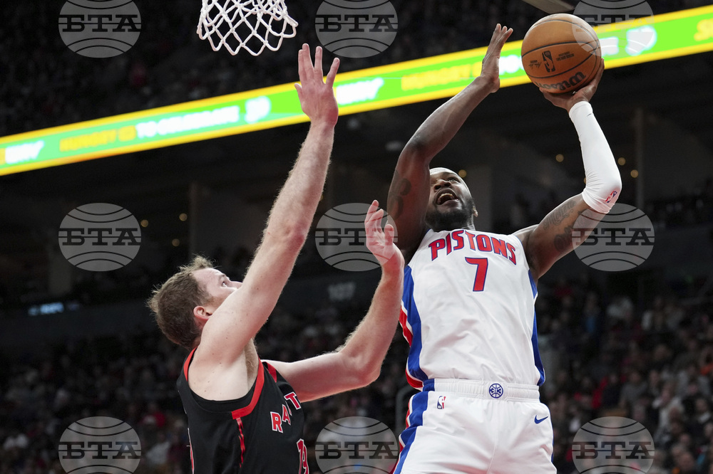 Pistons Raptors Basketball