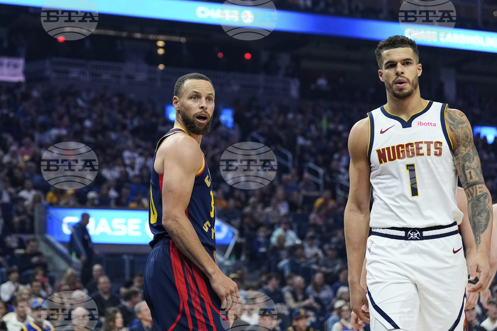Nuggets Warriors Basketball