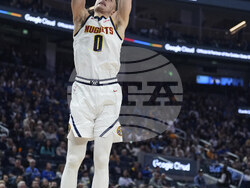 Nuggets Warriors Basketball