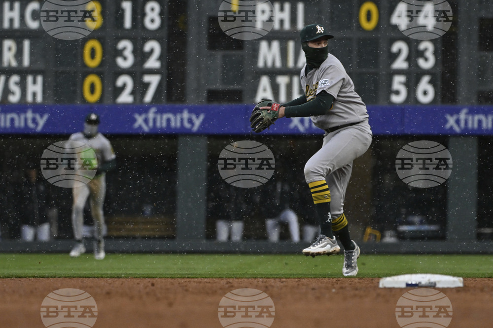 Athletics Rockies Baseball