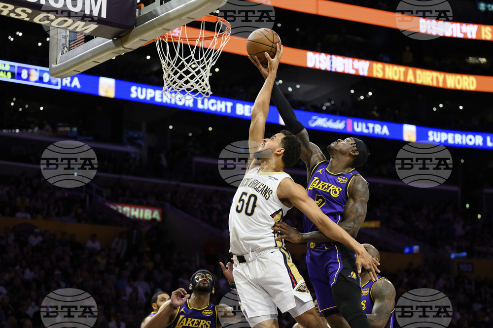 Pelicans Lakers Basketball