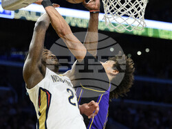 Pelicans Lakers Basketball