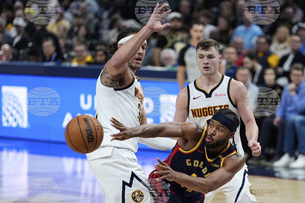 Nuggets Warriors Basketball